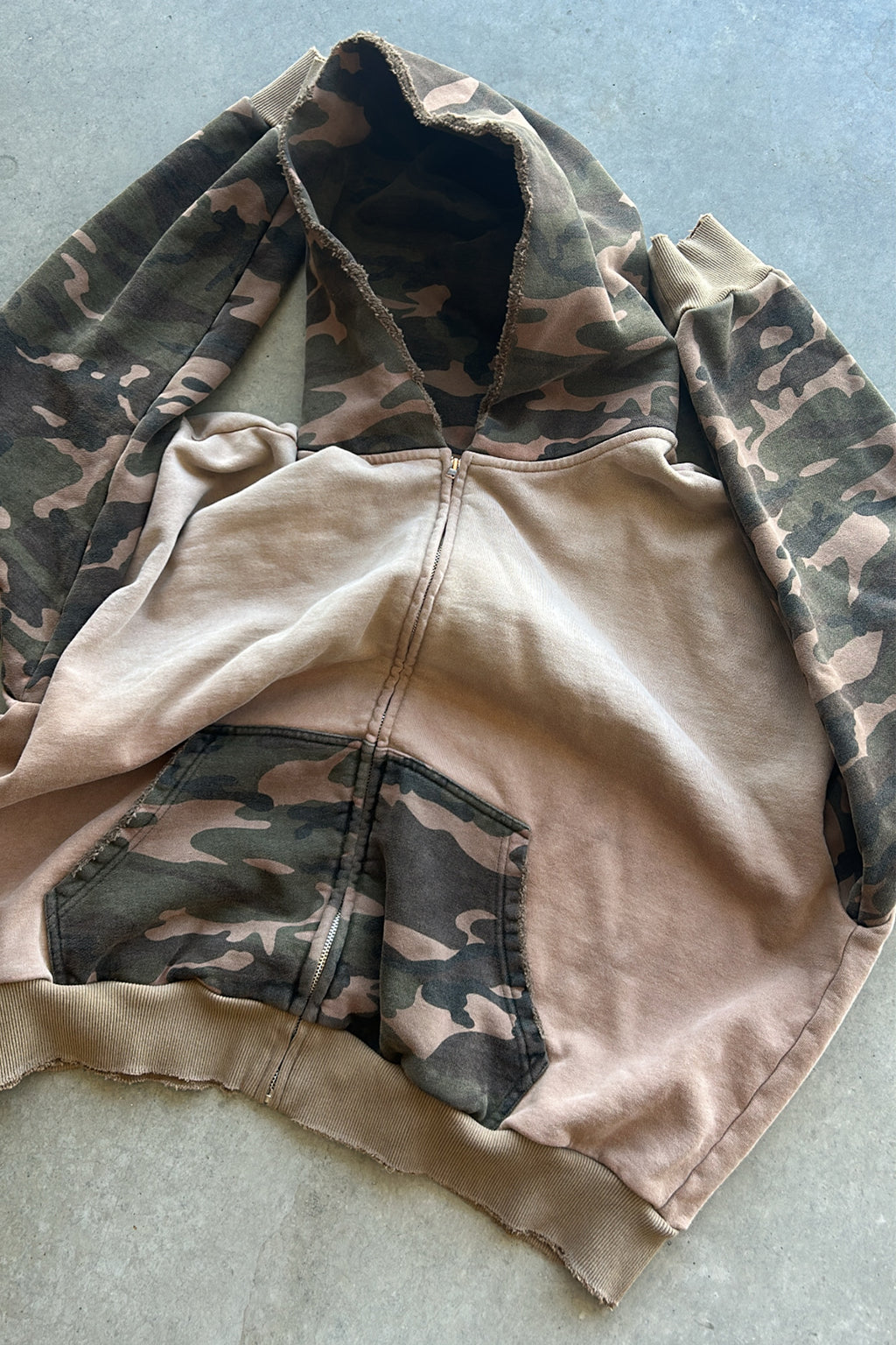 Woodland Zip Up