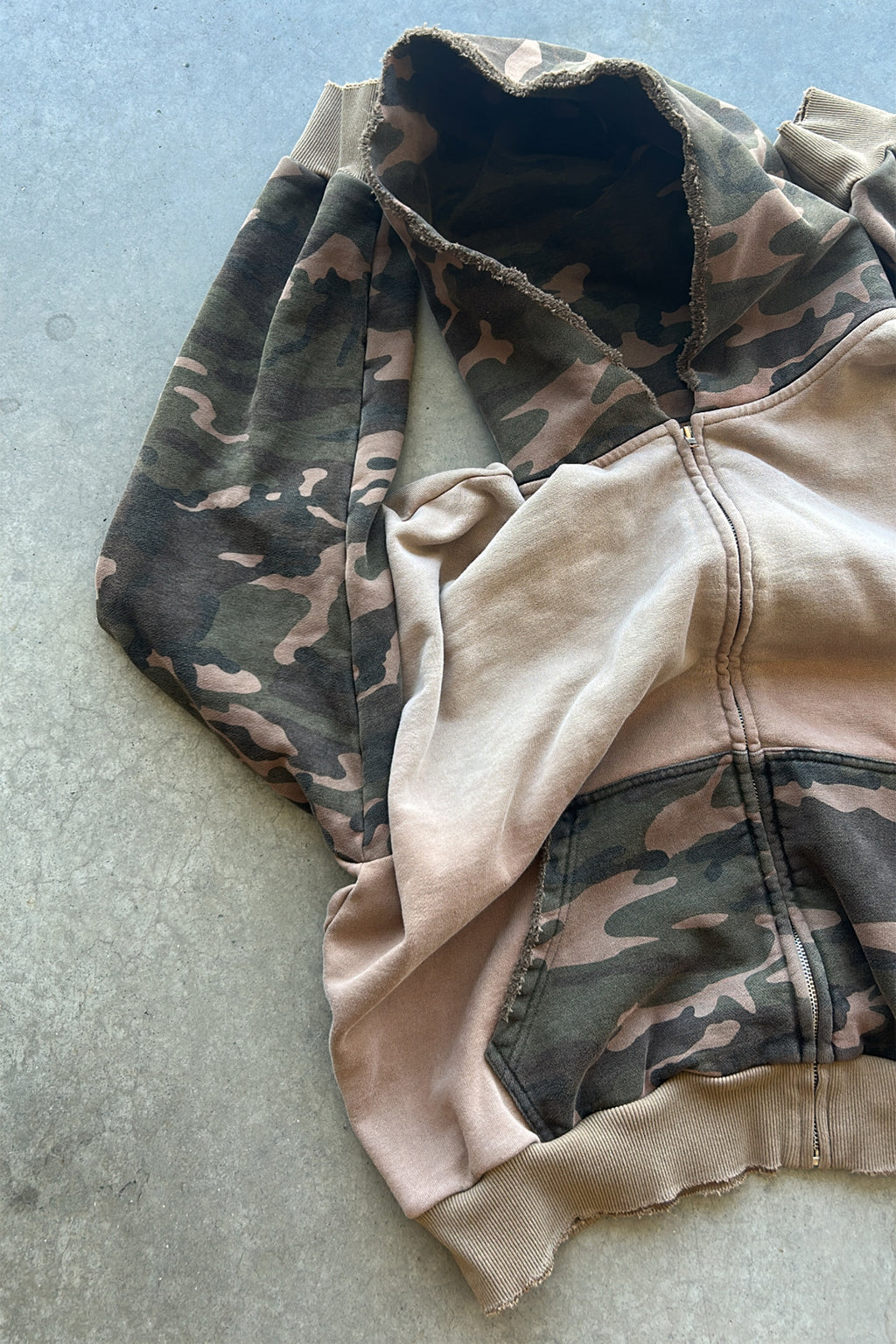 Woodland Zip Up