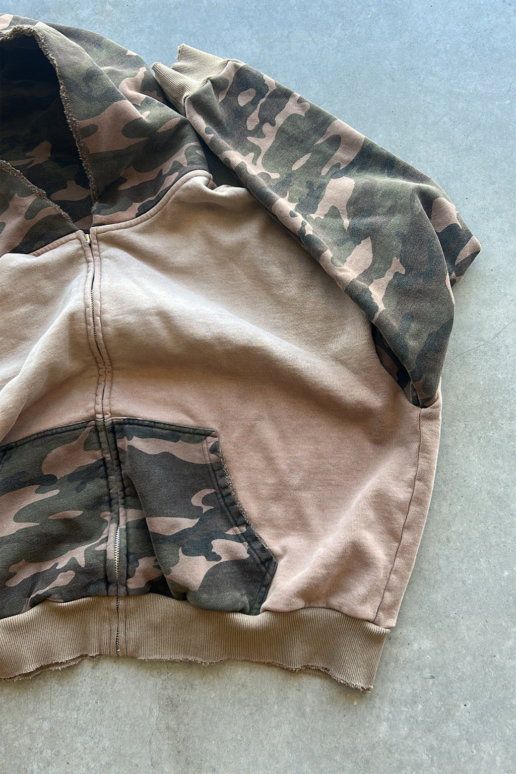 Woodland Zip Up