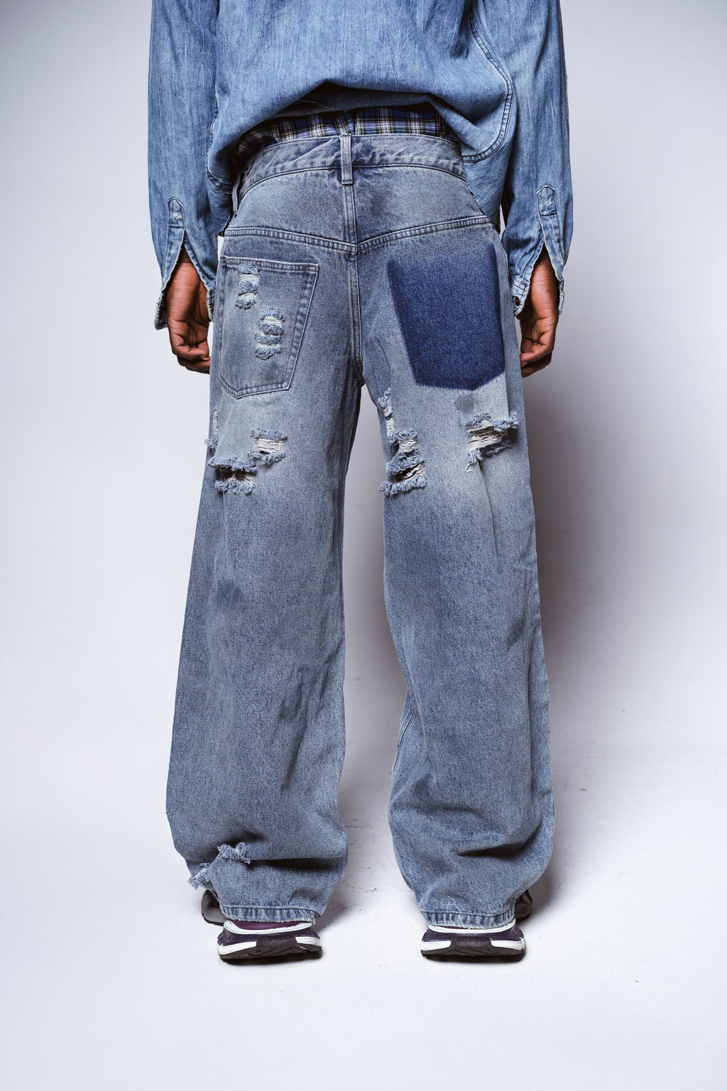 Blue Baggy Denim