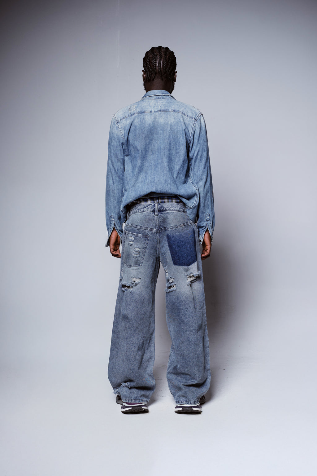Blue Baggy Denim